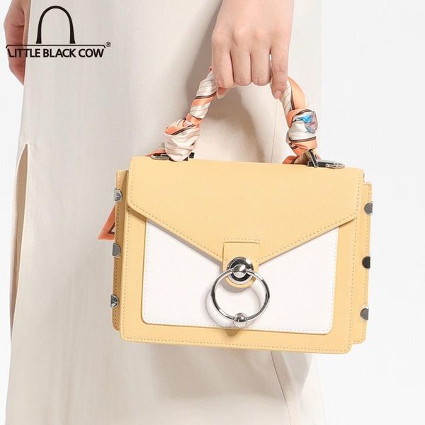 

evening bags designer women fashion panelled small handbag office lady crossbody flap bag street mixed colors shoulder envelope female