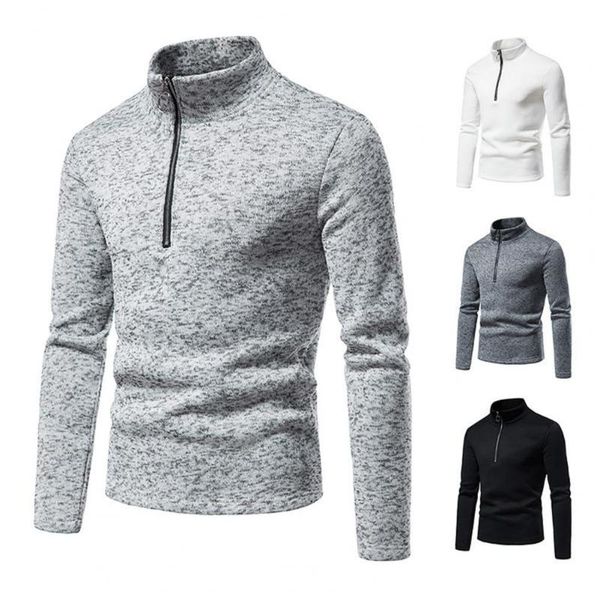 

men's sweaters anti-shrink simple long sleeve men autumn hoodie casual sweashirt soft for work, White;black