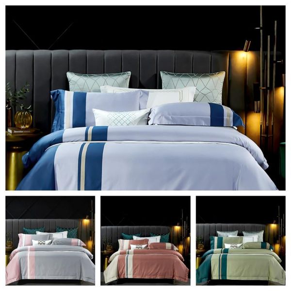 

bedding sets 2021 style 2 or 3pcs nylon lace printing soft duvet cover 1 quilt + 1/2 pillowcases single twin full  king