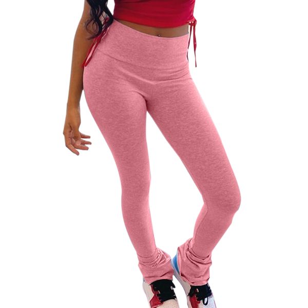 stacked jogging pants