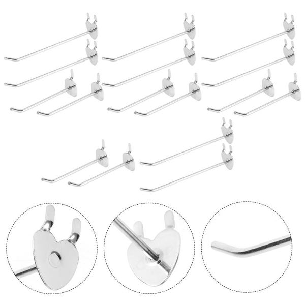 

hooks & rails 20pcs iron hole board shelf supermarket