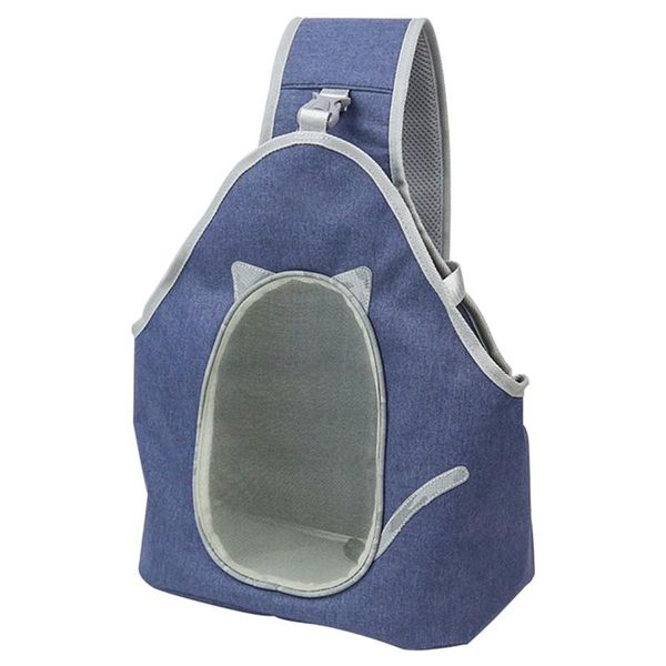 

front backpack puppy portable pet carrier adjustable strap sling wear resistant comfortable mesh cats small dog outdoor travel car seat cove