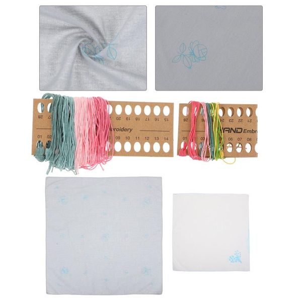 

table napkin 2 sets embroidery tool valentine sewing art craft diy kit