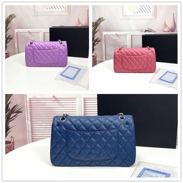 

2021 new bag classic lady handbag diagonal bag leather 25.5-15-7.5