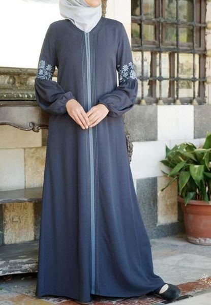 

women muslim dress kaftan arab jilbab abaya islamic lace stitching maxi musulmane clothing caftan marocain turkish casual dresses, Black;gray