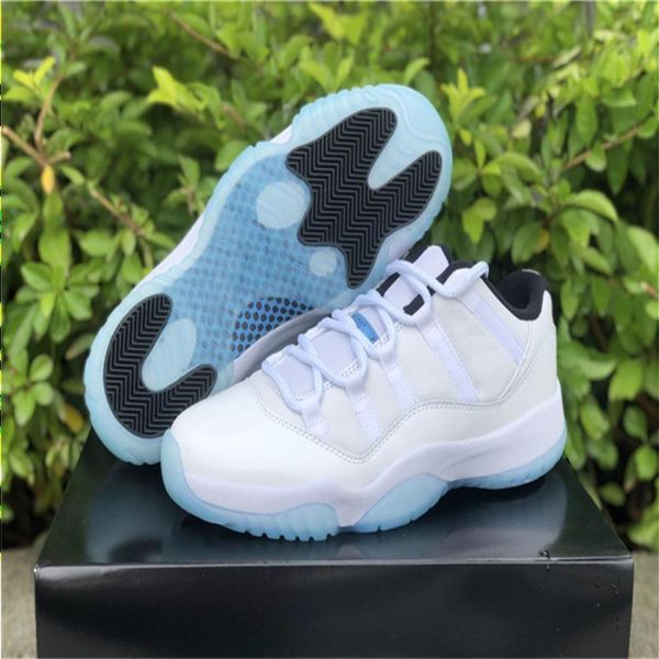 

authentic men low shoes sports outdoor box 11 white black blue high with carbon real university-blue legend fiber original 11s 40-47 avcel