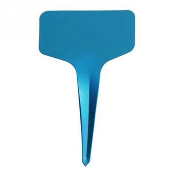 

50pcs nursery garden gray plastic plant t-type markers tags labels address signs tb sale decorations