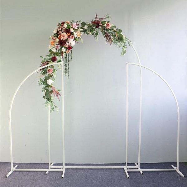

decorative flowers & wreaths wedding arch set background decoration flower stand birthday party outdoor balloon irregular shape