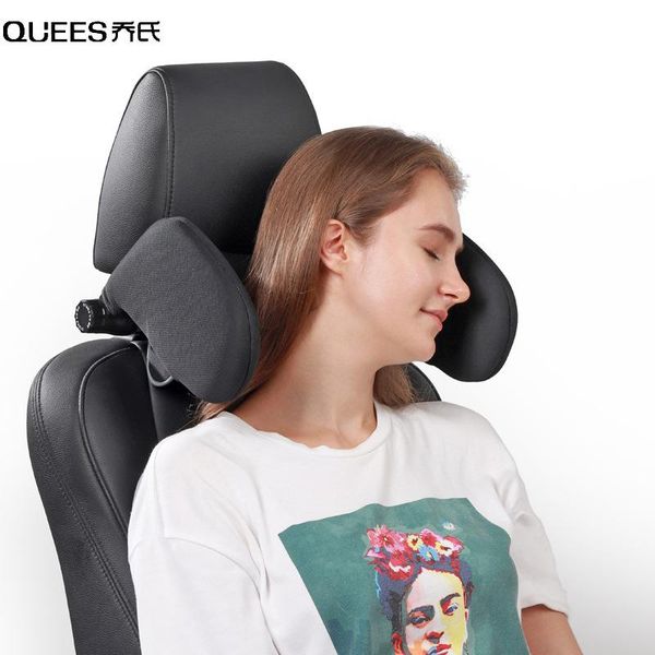 

seat cushions quees car side sleeping headrest neck pillow u-shaped head support protector prevent bumps interior accessories