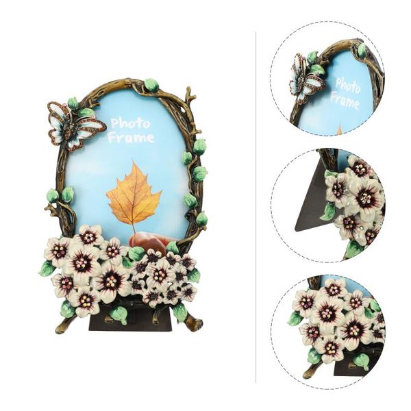 

frame picture po with flower embellishment home deskornament frames
