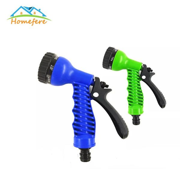 

watering equipments 125ft 37.5m 7 patterns water gun household hose spray for car washing cleaning lawn garden