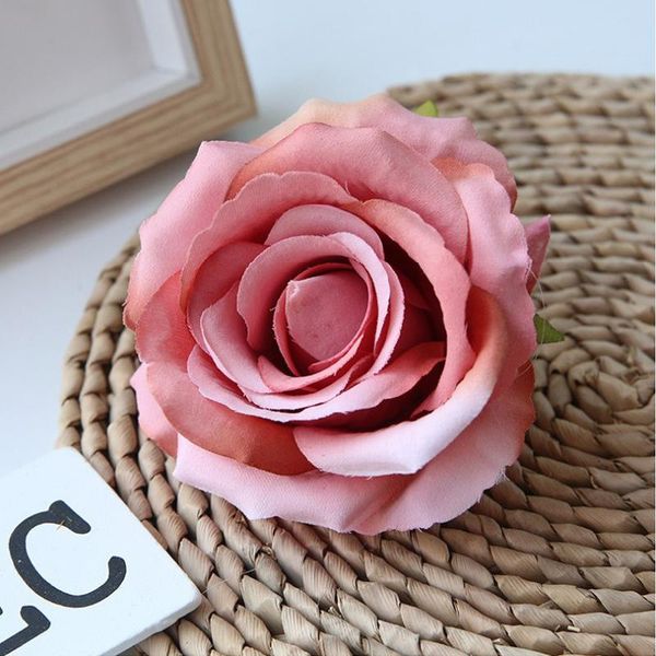 

melsnajsd 9cm artificial rose velvet high simulation wedding decoration home party diy accessories decorative flowers & wreaths