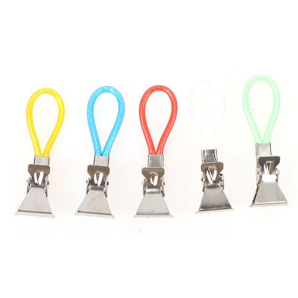 

clothing & wardrobe storage household 5 tea towel hanging clips clip on hooks loops hand hangers clothes pegs kitchen bathroom organizer