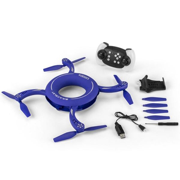 

drones x48-1 circle wifi fpv 30w camera rc drone 2.4g folding rotate dimension maintenance fixed height round quadcopter