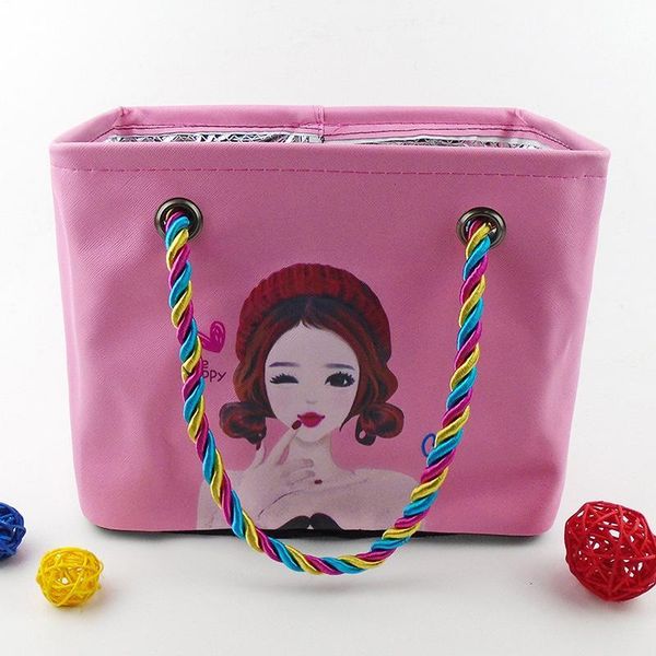 

little beauty waterproof wash bag bath pocket leak net basket hand-held men and women outdoor tourism basket. cosmetic bags & cases