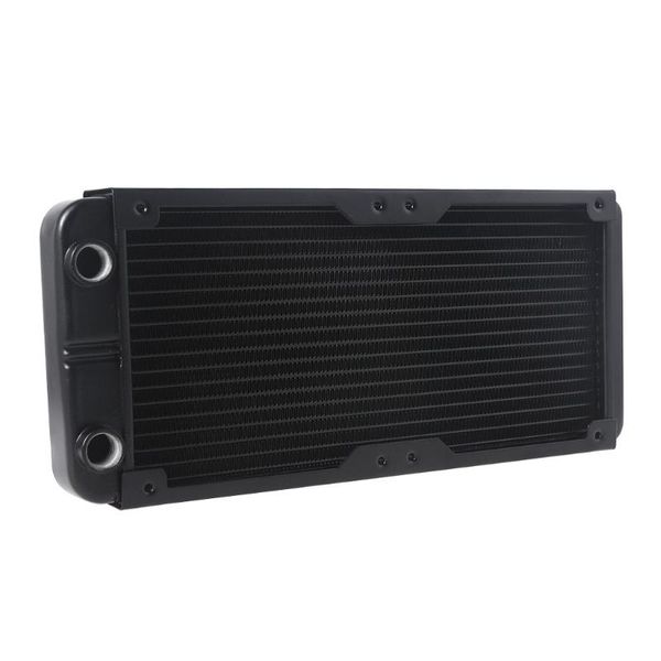 

fans & coolings water cooling computer radiator 18 pipe aluminum heat exchanger liquid sink for cpu pc cool system