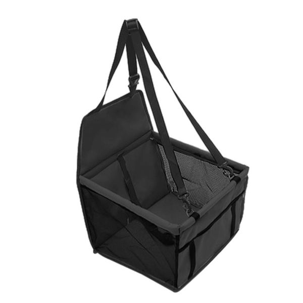 

car organizer lightweight breathable dog foldable soft pet seat cat washable portable oxford cloth practical with clip on safety leash