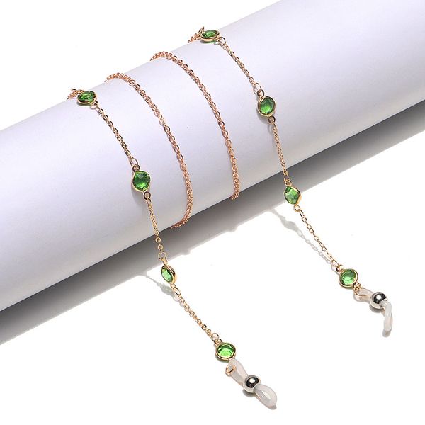 

bohemian crystal beaded glasses chains lanyard holder eyeglass rope sunglasses cord neck strap gift for women accessary