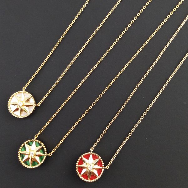 

net red women's crystal bracelet compass necklace signature deals, Silver