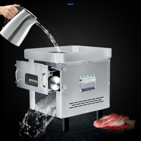 

meat grinders all stainless steel slicer fully automatic 850w slice cutter multi-function cutting machine easy-to-remove blade