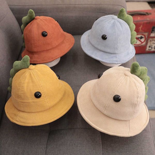 

baby hat spring and autumn young children fisherman hat winter boy tide baby 1 year old 0 cute super girl, Blue;gray