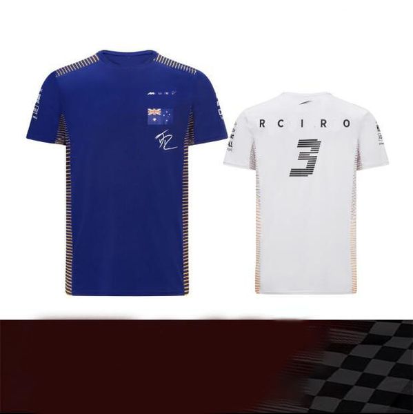 

f1 off-road motorcycle riding racing short-sleeved t-shirt polyester quick-drying can be customized