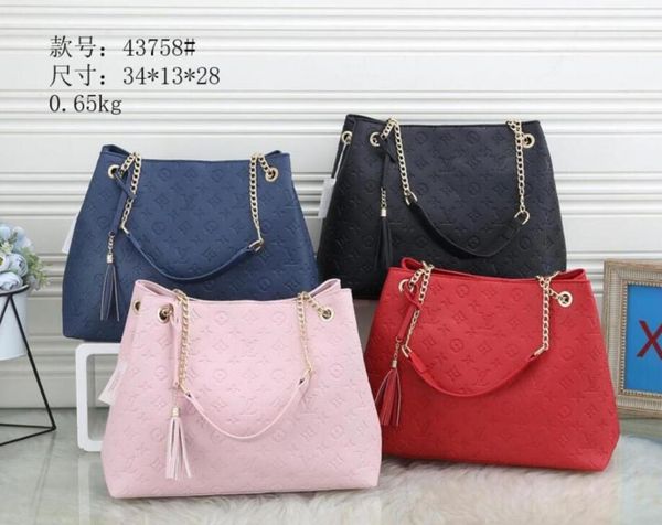 

aa designer hanbags women shopping bag chain shoulder bags totes wallet storage bags gglvlouisvutton yslvitton, Red;black