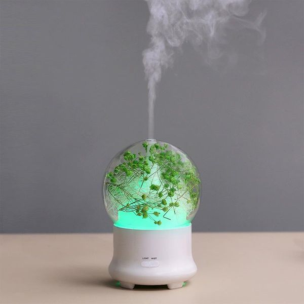

100ml aroma diffuser air humidifier essential oil cool mist ultrasonic aromatherapy for office home led light humidifiers