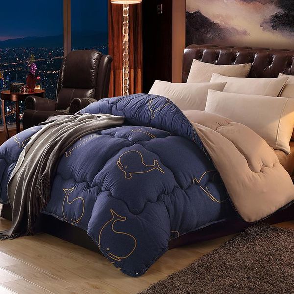 

comforters & sets 4 season duvet quilt 200*230cm size winter warm home cover 220*240cm thick high quality