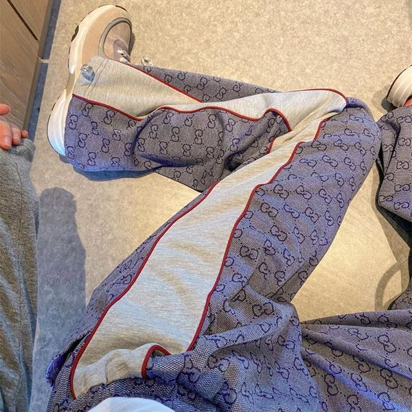 

women's pants & capris women cargo 2021 harem fashion punk pockets jogger trousers with chain harajuku elastics high waist streetwear, Black;white