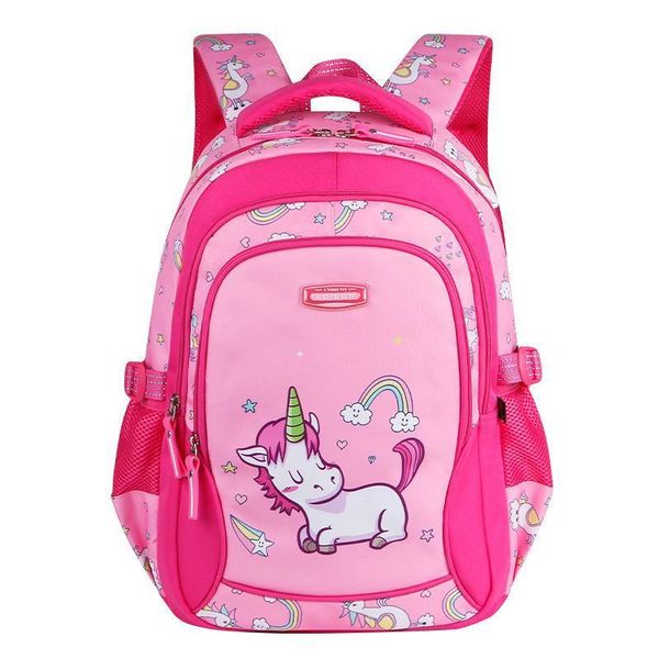 

pink school backpack for children bags schoolbag cute anime kids teenage girls mochila escolar infantil