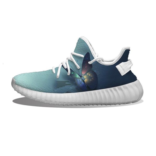 

diy custom windows color butterfly running shoes mesh printed mens womens trainers outdoor sports sneakers