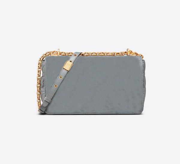 

2021 designer brand one-shoulder messenger bag two-letter fashion chain clause classic ladies leather wallet to send original gift box