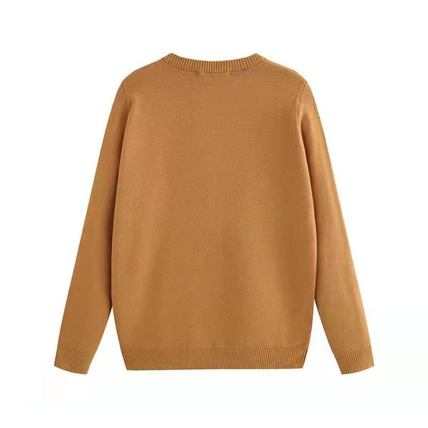 

autumn winter designer black sweaters men fashion long sleeve letter print couple sweaters loose pullover designers sweaters thin wool, White;black