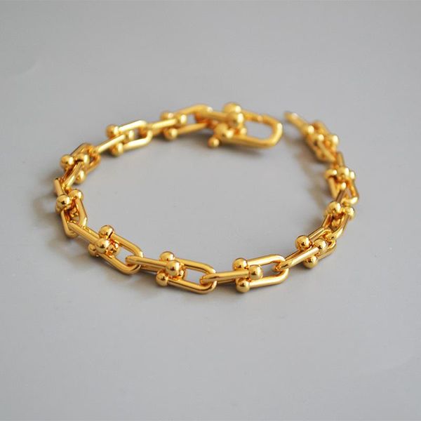 

link, chain luxury lock pendant bracelet women party gift jewelry, Black