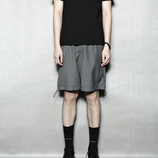 

stretch pants loose straight leg casual trousers trousers men's shorts, White;black