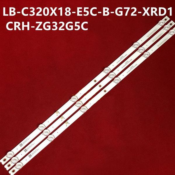 

strips 3pcs led backlight strip for lb-c320x18-e5c-b-g72-xrd1 crh-zg32g5c