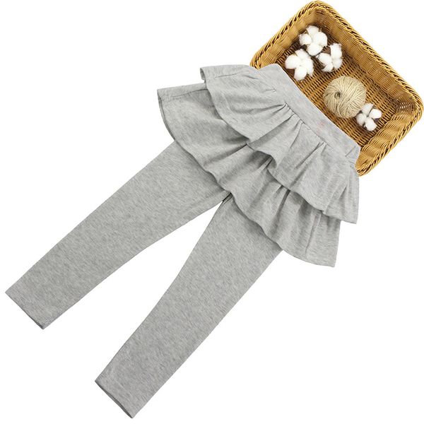 

spring autumn new girls leggings girls skirt-pants kid pants teenage cake skirt girl kids leggings trousers leggings pants, Blue