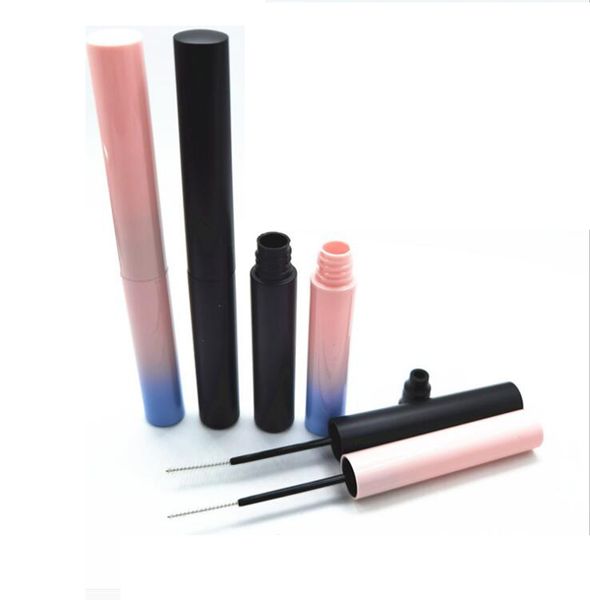 5G Vuoto Rimel Impermeabile Mascara Cream Tubi Profumo Bottiglia Sexy 5ml Pink Black Colorato Colorato Mascaras Lunghi ciglia Strumenti di trucco Imballaggio