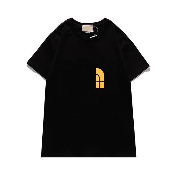 

soft mens short sleeved print t shirt clothing for women casual fashion loose round neck 2 colors size s-2xl, White;black