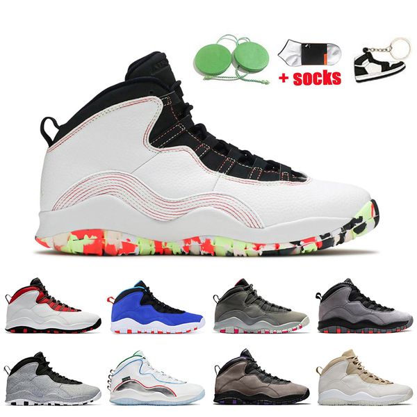 

10s sports trainers mens basketball shoes jumpman 11 ember glow fashion 2022 cement wings orlando tinker racer blue smoke grey sneakers shad