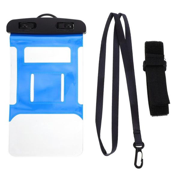 

3pcs waterproof phone bag swimming diving storage pouch touch screen cell cases