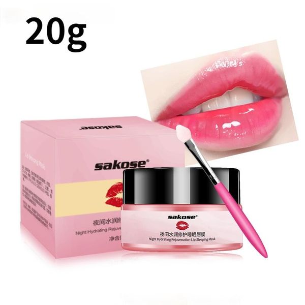 

lip gloss 20g sleeping mask night sleep maintenance moistened nourishing repairing for day and lips care