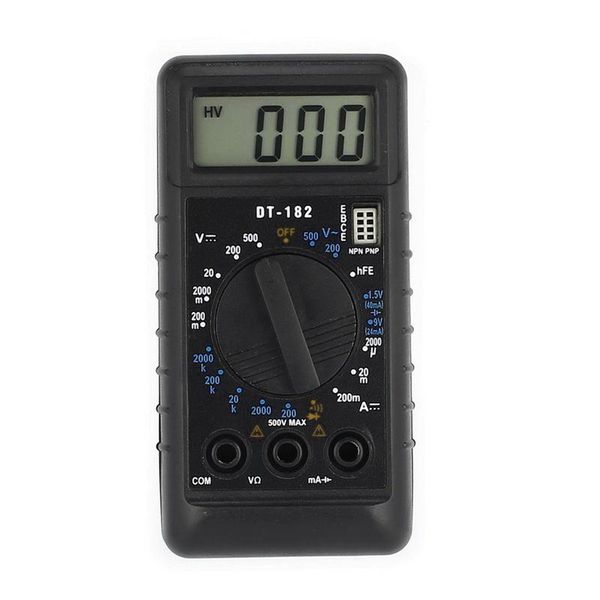 

multimeters digital multimeter with test leads pocket portable ac/dc voltage electronic meter equipment