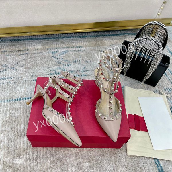 

brands spikes 35-42 sneakers high red bottom shoes luxury man rivets skateboard casual walking shoes party wedding yh211213, Red;white