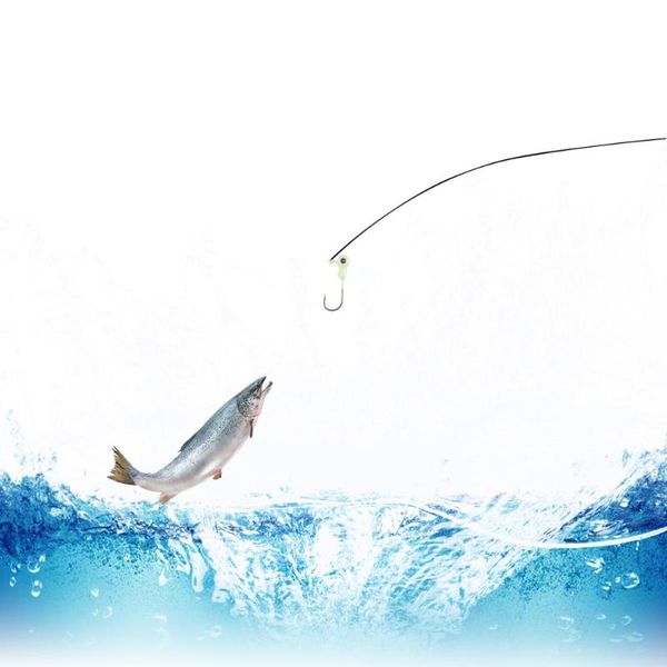 

luminous fishing hooks bait tackles for - 1.8g