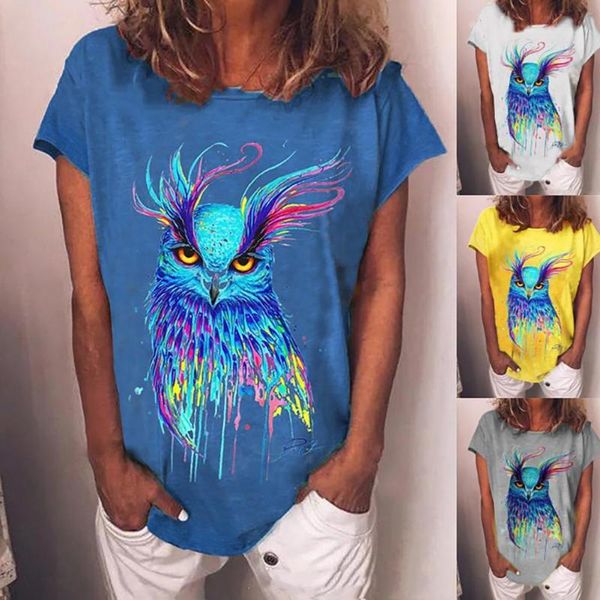 

women's t-shirt summer women short sleeve soft ladies casual printing sweatshirt going out oversized, White