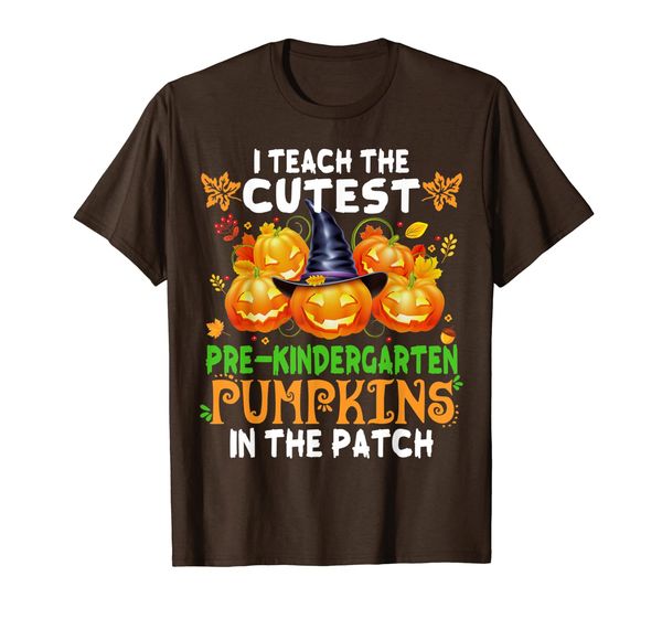 

pre-kindergarten teacher school i teach the cutest pumpkins, White;black