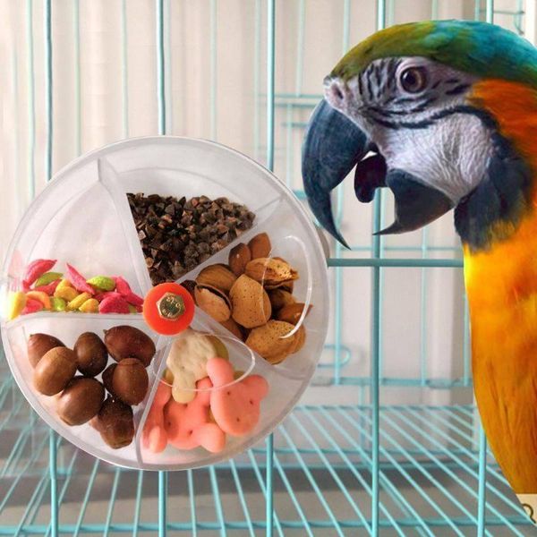 

other bird supplies parrot foraging device toy wheel shape rotatable puzzle feeding box