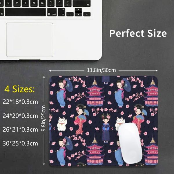 

mouse pads & wrist rests apanese dolls navy pad diy print japanese cherry blossom pagoda cat geisha